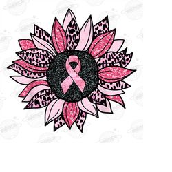 sunflower pink breast cancer awareness women warrior png, breast cancer png, breast cancer warrior png, ribbon pink png,