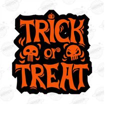 trick or treat png, halloween design, halloween png, sublimation digital download, retro halloween png, halloween shirt