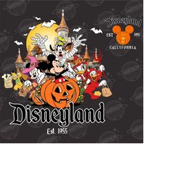 disneyland halloween png, disneyland est 1955 halloween png, halloween pumpkin png, halloween party png, disneyworld png