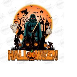 darth vader halloween png, star wars halloween gift, star wars trick or treat png, halloween party png, not so scary png