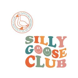 Silly Goose Club Sweatshirt Png, Unisex Silly Goose Svg, Silly Goose University, Funny Shirt Png, Funny Gift, Funny Goos