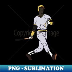 barry bonds home run - high-quality sublimation png - capture the legend