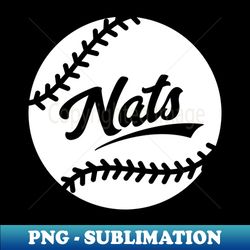 nats baseball - high-quality sublimation file - perfect for diy projects
