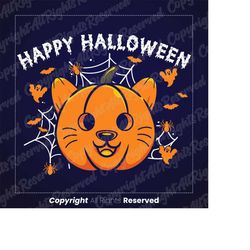 halloween cat pumpkin svg, pumpkin svg, cute cat halloween, happy halloween, magic kingdom svg, trick or treat png, spoo