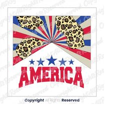 fourth of july svg, word art, america svg, god bless america, usa sublimation typography, leopart american flag svg, ame