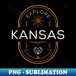 kansas landscape - stunning sublimation art - instant digital download