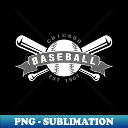 vintage chicago baseball - sublimation png - instant digital download