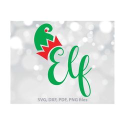 elf svg file, elf dxf, elf clip art, elf png, elf cricut,, elf silhouette, elf vector art, elf pdf, elf studio, elf cutt