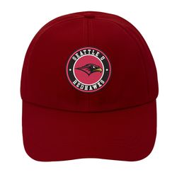 ncaa seattle u redhawks embroidered baseball cap, ncaa logo embroidered hat, seattle u redhawks football ball