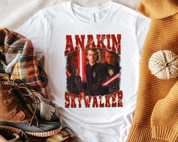 anakin and skywalker portrait fan lover gift idea for men women birthday gift unisex tshirt sweatshirt hoodie shirt