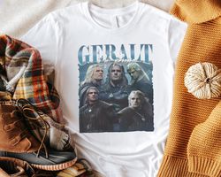 geralt of rivia henry cavill fan lover gift idea for men women birthday gift unisex tshirt sweatshirt hoodie shirt