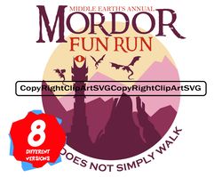 lord of the rings svg, mordor design svg, one eyes mordor, one does not simply walk