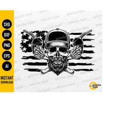 us fuel skull svg | american gasoline t-shirt decal stickers graphics | cricut cutting file printable clip art vector di