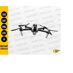 drone svg | uav svg | camera drone pilot svg | quadcopter decal graphics | cricut silhouette cut file clipart vector dig