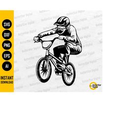 bmx riding svg | bicycle svg | bike svg | athlete biking tricks rider cycling | cutting file printable clipart vector di