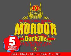 the lord of the rings mordor dark ale svg bundle, lord of the rings vector art png, ai