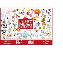 snoopy mega bundle / 400 designs /clipart big bundle / cartoon dog / great for t shirts /  svg png  dxf fun customise se