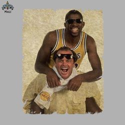 jack nicholson with magic johnson png download