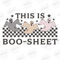 this is boo-sheet png- retro sublimation design,halloween sublimation,halloween png, retro ghost png,kids halloween png,