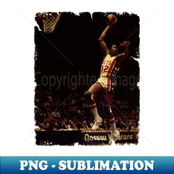 julius erving - vintage basketball design - unique sublimation png download