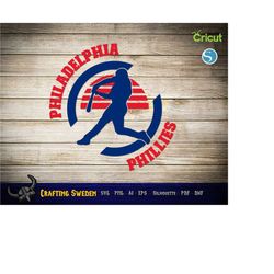 philadelphia baseball for cutting & - svg, ai, png, cricut and silhouette studio