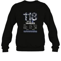 118 years of new york yankees thank you for the memories shirt sweatshirt