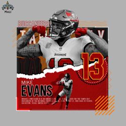 mike evans football paper poster buccaneers png download