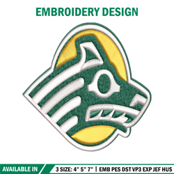 alaska anchorage seawolves embroidery design, alaska anchorage seawolves embroidery, sport embroidery, ncaa embroidery.