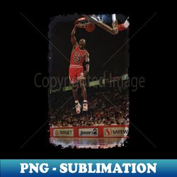 michael jordan old photo - vintage slam dunk sublimation png