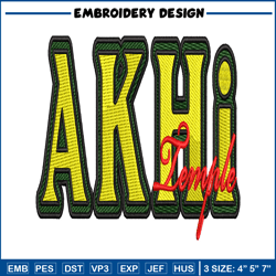 akhi logo embroidery design, akhi logo embroidery, logo design, embroidery file, logo shirt, digital download.