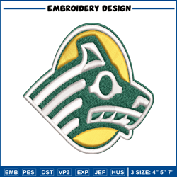 alaska anchorage seawolves embroidery design, alaska anchorage seawolves embroidery, sport embroidery, ncaa embroidery.