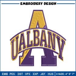 albany great danes embroidery design, albany great danes embroidery, logo sport, sport embroidery, ncaa embroidery