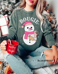 boojee snowman sweat-shirt png, funny christmas sweat-shirt png, snowman sweat-shirt png, boo gie sweat-shirt png, chris