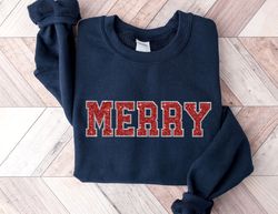 chenille patch merry christmas sweat-shirt png, christmas sweat-shirt png, christmas gifts for women, holiaday sweat-shi