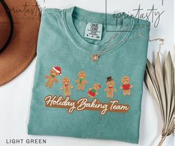 christmas baking team shirt png, cute chritmas tee, family christmas tee, baking crew t-shirt png, holiday apparel,  , c