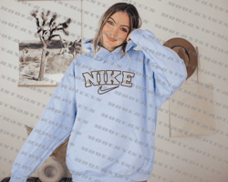 brand embroidered sweatshirt, nike brand inspired embroidered sweatshirt,  brand embroidered hoodie, beautiful brand embroidered sweatshirt, custom brand embroidered sweatshirt