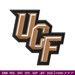 central florida knights embroidery design, central florida knights embroidery, logo sport embroidery, ncaa embroidery.