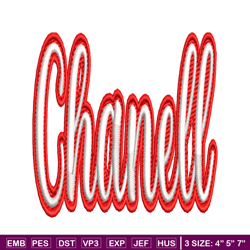 chanell logo embroidery design, chanell logo embroidery, logo design, embroidery file, logo shirt, digital download.