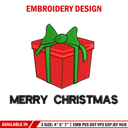 gift chrismas embroidery design, chrismas embroidery, emb design, embroidery shirt, embroidery file, digital download