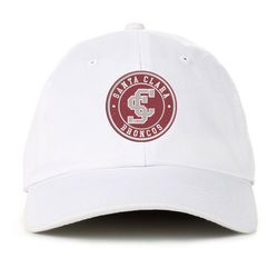 ncaa santa clara broncos embroidered baseball cap, ncaa logo embroidered hat, santa clara broncos football team