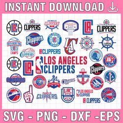 34 files nba los angeles clippers, los angeles svg,clippers svg, basketball bundle svg,nba svg, nba svg, basketball