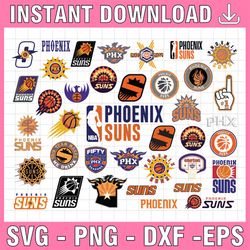 38 files nba phoenix suns, phoenix suns svg,basketball bundle svg,nba svg, nba svg, basketball clipart, svg for cricut