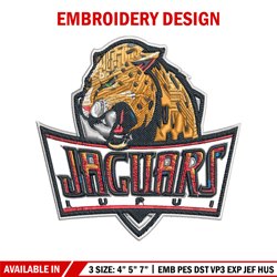 iupui jaguars embroidery design, iupui jaguars embroidery, logo sport, sport embroidery, ncaa embroidery.