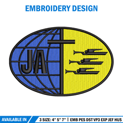 ja logo embroidery design, logo embroidery, embroidery file, embroidery shirt, emb design, digital download