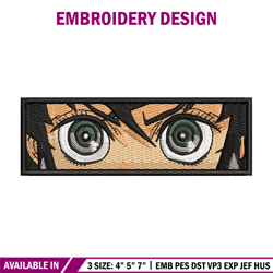 inosuke eyes embroidery design, inosuke embroidery, anime design, embroidery shirt, embroidery file,digital download