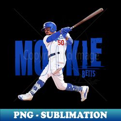 mookie betts - baseball sublimation - high-quality png digital download