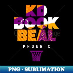 Phoenix Basketball Star Player Trio Retro - High-Quality PNG Transparent Digital Download File for Sublimation
