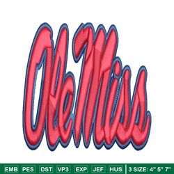 ole miss rebels embroidery, ole miss rebels embroidery, football embroidery, sport embroidery, ncaa embroidery.