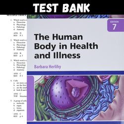 latest 2023 the human body in health and illness 7th edition by barbara herlihy test bank |  all chapters