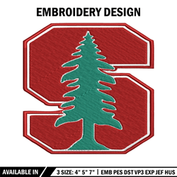 stanford cardinal embroidery design, stanford cardinal embroidery, logo sport, sport embroidery, ncaa embroidery.